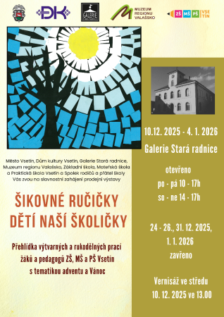 Pozvánka na výstavu “Šikovné ručičky dětí naší školičky"